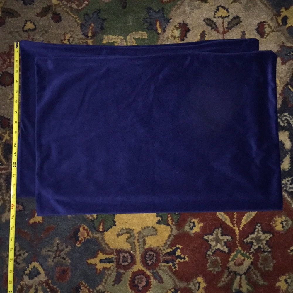 Velvet Pillow Covers - Royal Blue